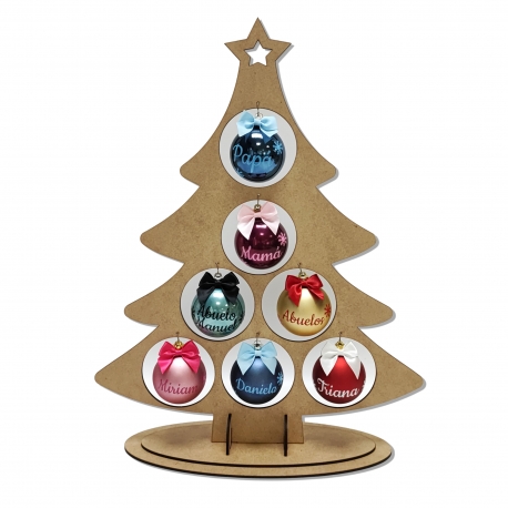 7 bolas personalizadas de Navidad para dar un estilo original a tu árbol de  Navidad